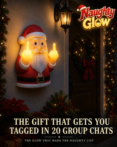 Naughty Glow™ Christmas Lamp