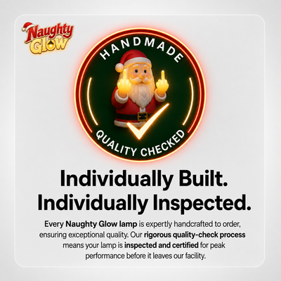 Naughty Glow™ Christmas Lamp