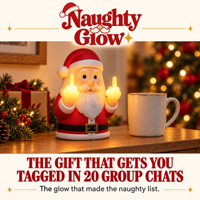 Naughty Glow™ Christmas Lamp