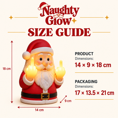 Naughty Glow™ Christmas Lamp