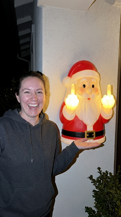 Naughty Glow™ Christmas Lamp