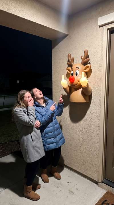 Naughty Glow™ Christmas Lamp