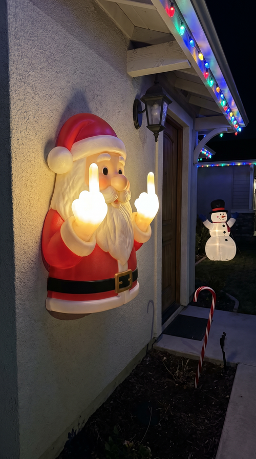 Naughty Glow™ Christmas Lamp